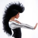 Περούκα Punk Μοϊκάνα Μαύρη