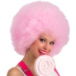 Περούκα Αφάνα Ροζ 40cm