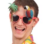 Γυαλιά Χαβάη με Φοίνικα και Παπαγάλο