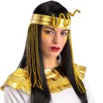 Διάδημα Κλεοπάτρας με Φίδι & Πέρλες