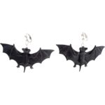 Σκουλαρίκια Σχέδιο Νυχτερίδα