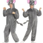 Στολή Μασκότ Ελέφαντα Ολόσωμη Λούτρινη