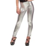 Κολάν Ασημί Γυαλιστερό