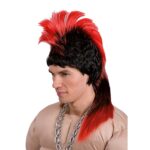 Περούκα Πανκ Κόκκινη