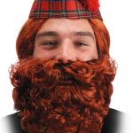 Μούσι Σγουρό & Μουστάκι Κόκκινο