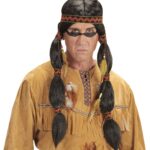 Περούκα Ινδιάνου με Κορδέλα