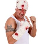 Επίδεσμος Χεριού Με Αίματα