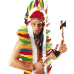 Φτερά Ινδιάνου Πολύχρωμα 160cm