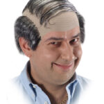 Περούκα Ανδρική Γκρι Με Φαλάκρα Λάτεξ