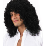 Περούκα Ανδρική Μαύρη Σγουρή Brazil