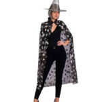 Σετ Μεταμφίεσης Μάγισσας Με Κάπα 120 Εκ. Και Καπέλο