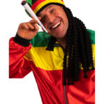 Σετ Μεταμφίεσης Ράστα (Περούκα Με Μαλλιά & Τσιγάρο )