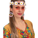 Σετ Χίπισσας (Κορδέλα,Γυαλιά,Σκουλαρίκια)