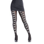 Καλσόν Μαύρο Με Κόκκαλα