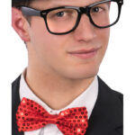 Παπιγιόν Κόκκινο Με Πούλιες 12cm