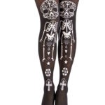 Μαύρο Καλσόν Με Σκελετό