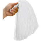 Πον Πον Μαζορέτας Λευκό