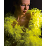 Φτερό Μποα Κίτρινο Φλούο 180 εκ.