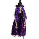 Διακοσμητική Μάγισσα Σκέλετος 40cm