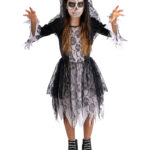 Παιδική Στολή Halloween Νύφη Τρόμου 8 - 9 Ετών