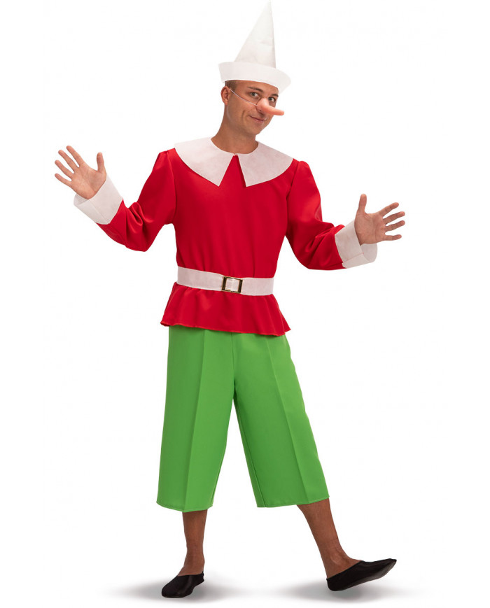 Στολή Πινόκιο Αυθεντική Ενηλίκων One Size - Image 1