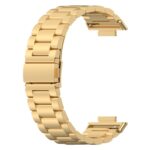 For Huawei Watch Fit 2 Three-bead Metal Stainless Steel Watch Band (ΧΡΥΣΟ) - Image 3