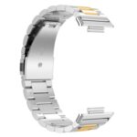 Για Huawei Watch Fit 2 Ζώνη ρολογιών από ανοξείδωτο ατσάλι μετάλλων τριών σφαιριδίων (Silver Gold) - Image 4