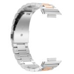 Για Huawei Watch Fit 2 Ζώνη ρολογιών από ανοξείδωτο ατσάλι μετάλλων τριών σφαιριδίων (Silver Rose Gold) - Image 4