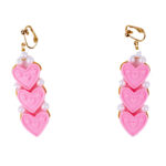 Σκουλαρίκια Καρδιές Barbie