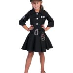 Παιδική Στολή Φόρεμα Αστυνομικίνα FBI
