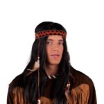 Περούκα Ινδιάνου Με Διακοσμητικά