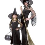 Στολή Μάγισσα Φόρεμα Με Δαντέλα