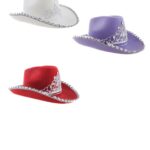 Καπέλο Καουμπόισα Με Κορόνα Σε Διάφορα Χρώματα