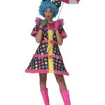 Στολή Κορίτσι Κλόουν Φόρεμα