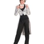 Σμόκιν Ασημί Γυναικείο