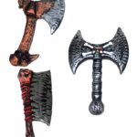 Τσεκούρι Όπλο Πρωτόγονου Ζουλού Σε 3 Σχέδια