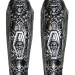 Περικνημίδες Πολεμιστή Ασημί Χρώμα