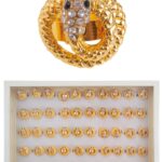 Δαχτυλίδι Φίδι Με Διακοσμητικά ( Τεμάχιο )