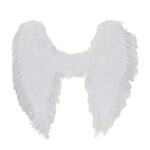 Φτερά Λευκά Με Πούπουλα 50 εκ.