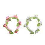 Στέκα Με Λουλούδια Σε 2 Χρώματα