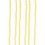 Κολιέ Fluo Κίτρινο 40cm Σετ 3 Τεμάχια