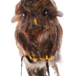 Κουκουβάγια Καφέ 12x11x25 cm