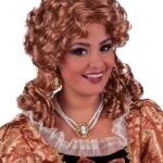 Περούκα Εποχής - Αναγέννησης Καστανή