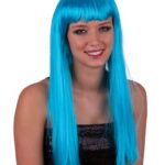 Περούκα ΜακριάΤυρκουάζ Με Αφέλειες ( Lola )