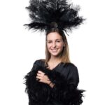 Διακοσμητικό Κεφαλιού Με Φτερά Μεγάλα Deluxe