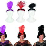 Διάδημα Τσάρλεστον Με Διακοσμητικό Φτερό