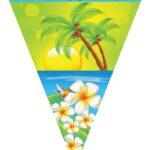 Διακοσμητική Γιρλάντα Χαβανέζικη Aloha 5m