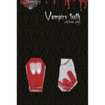 Δόντια Δράκουλα Με Κάψουλες Αίμα