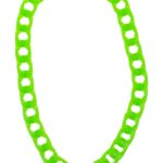 Κολιέ Αλυσίδα Fluo Πράσινο