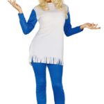Αποκριάτικη Στολή Μπλε Νάνος Γυναικείο
